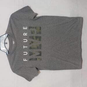 Old Navy Boys Future MVP Camo Graphic T-Shirt Dark Gray XL 14-16‎ 451418-01